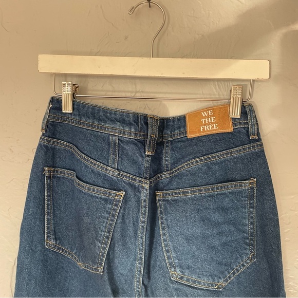 Free People We the Free Blue Flare Women's Jeans sz 27” - Picture 6 of 10